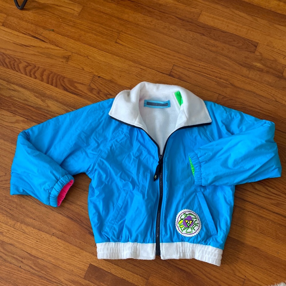 Vintage Ocean Pacific OP Reversible Jacket